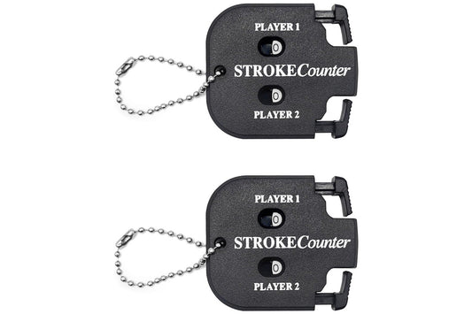 2PCS Golf Score Indicator 2 Player Stroke Counter Golf Handy Count Shot