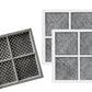 3Pcs Air Filter Replacement for LG LT120F Refrigerator