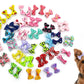 60PCS Pet Bowknot Hair Bow With Clips For Pet Grooming Decoration