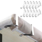 12Pcs Elastic 403 Stainless Steel Tablecloth Clips