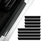 8 Pack Carbon Fiber Texture Car Door Sill Guard Stickers