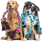 2 Pack Cotton Rope Dog Toys Durable Tug Chew Ropes for Large Breed Dogs