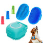 6PCS Dog Bath Brush Set Shampoo Brush Finger Toothbrush for Dogs Cats