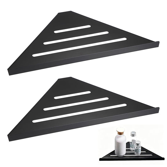 2Pcs Stainless Steel Corner Shelf Heavy Duty for Bathroom Shower