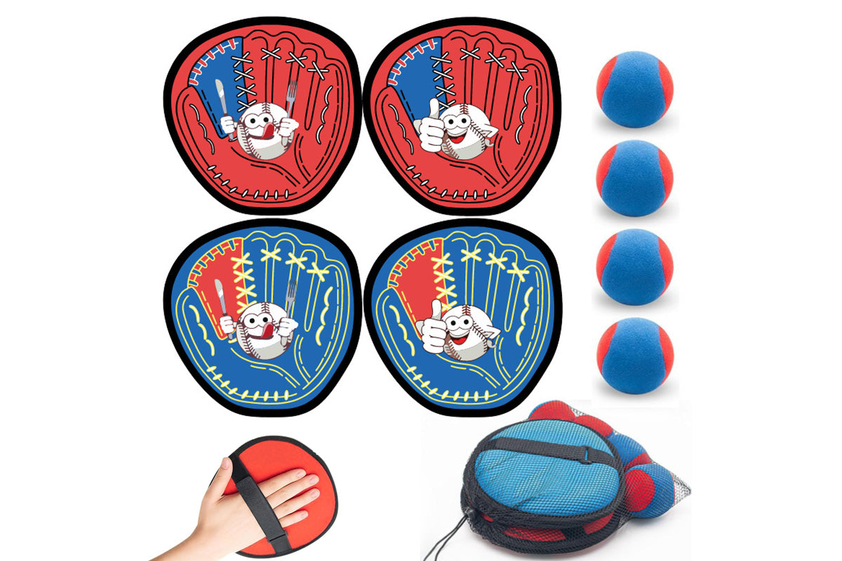 Toss and Catch Ball Game Baseball Glove and Catch Ball Toys for Ages 6