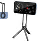 MagSafe Compatible Phone Stand with Spring Clip Foldable Tripod