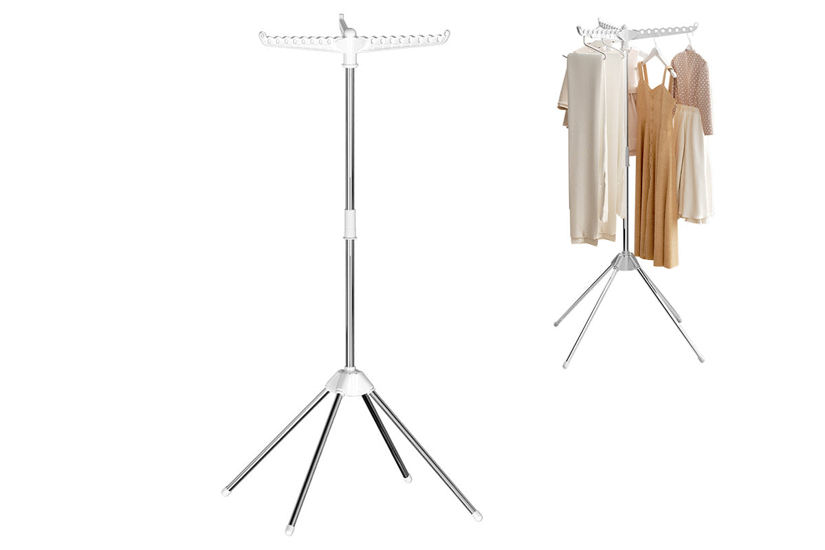 Clothes Drying Rack Foldable Stainless Steel Drying Rack Clothing Laundry Drying Rack