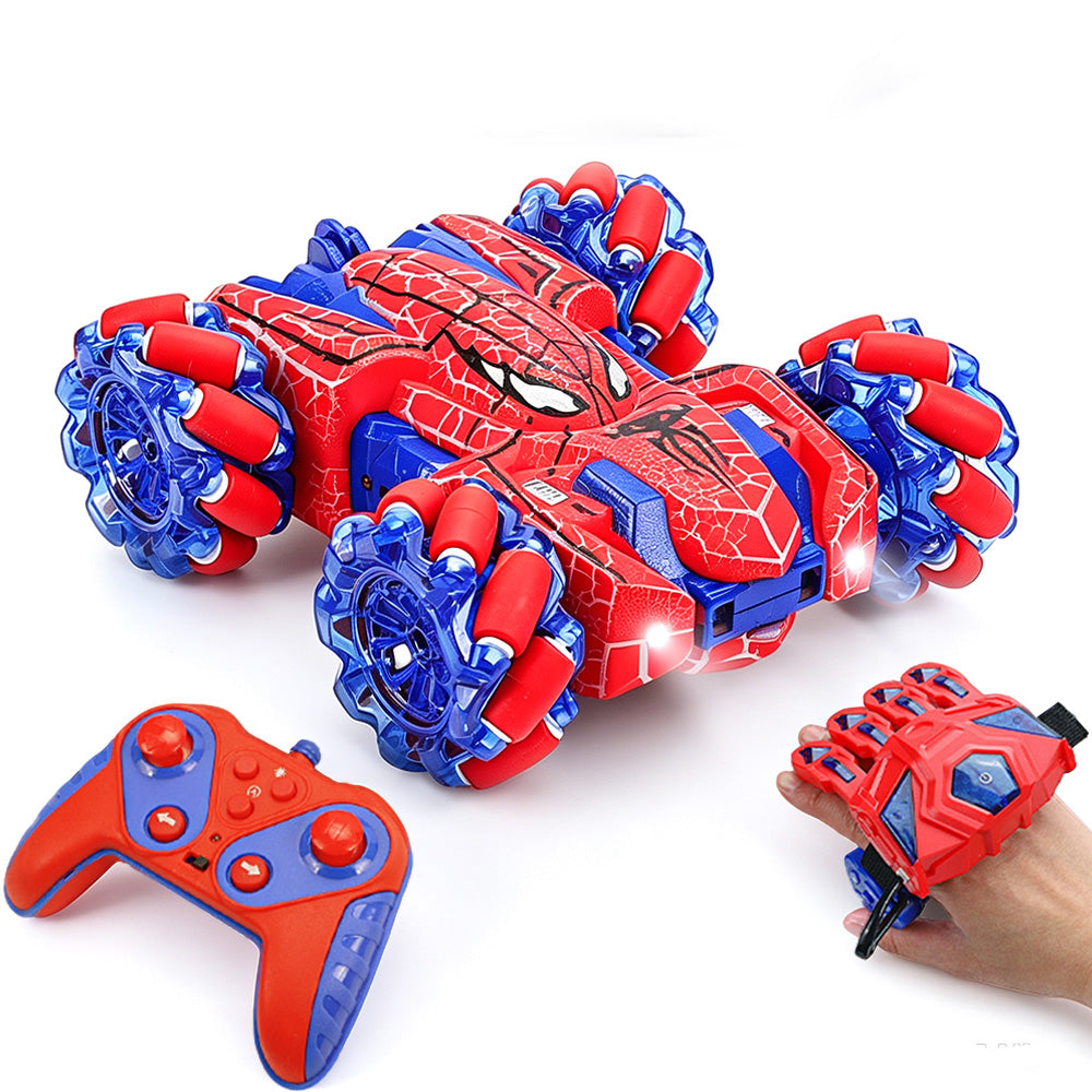 Dual Control 360 Degree Gesture Sensor RC Stunt Car with LED Lights