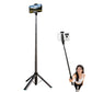 Bluetooth Selfie Stick Tripod 1.7m Universal Phone Stand for Travel Video Live Streaming