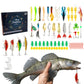 2025 Advent Calendar Fishing Christmas Countdown 24 Days Fishing Lures for Fishing