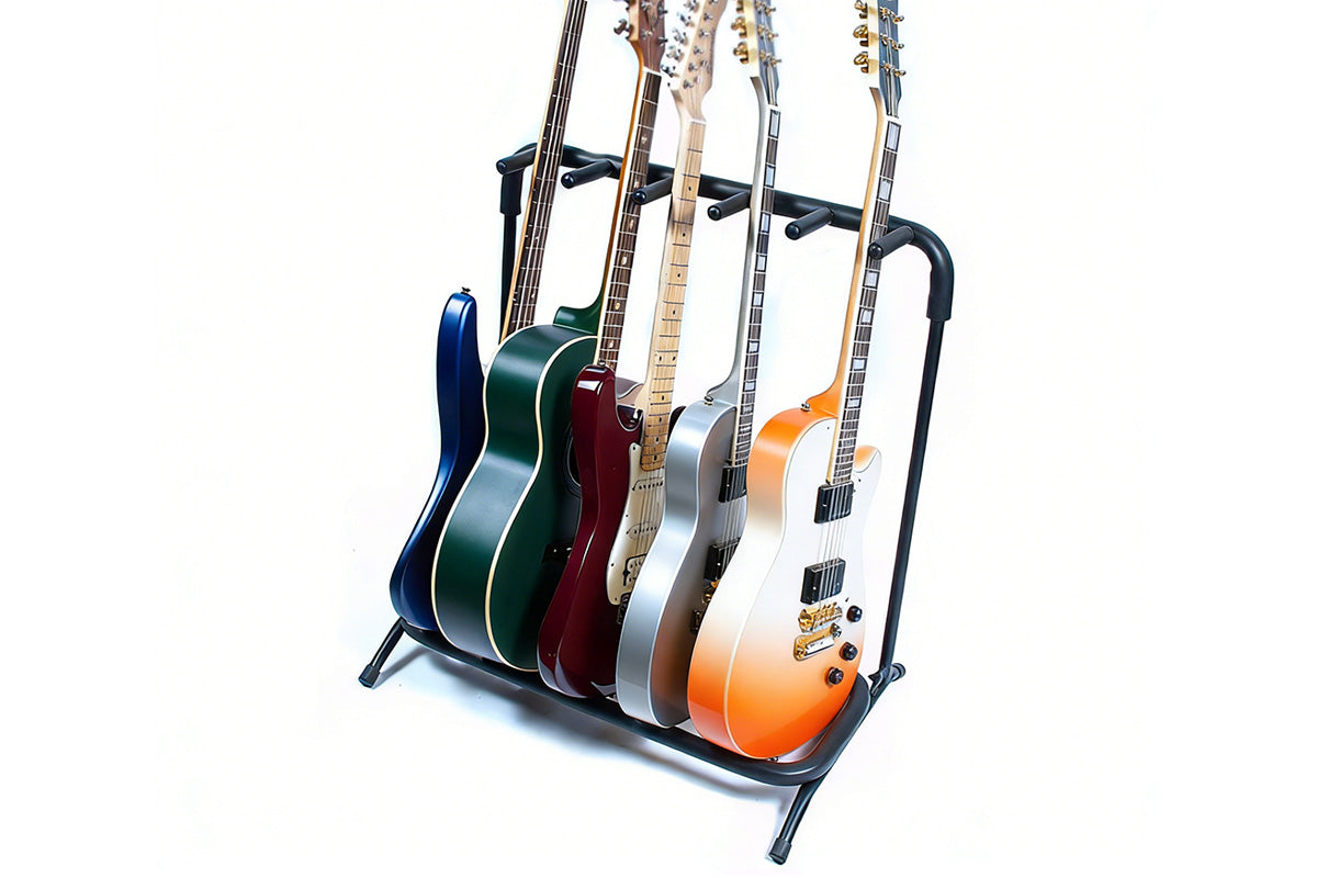 5 Multiple Guitar Stand for for Guitar and Bass
