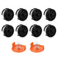 12 Piece AF 100 Replacement Spool Set for Black Decker Grass Trimmer