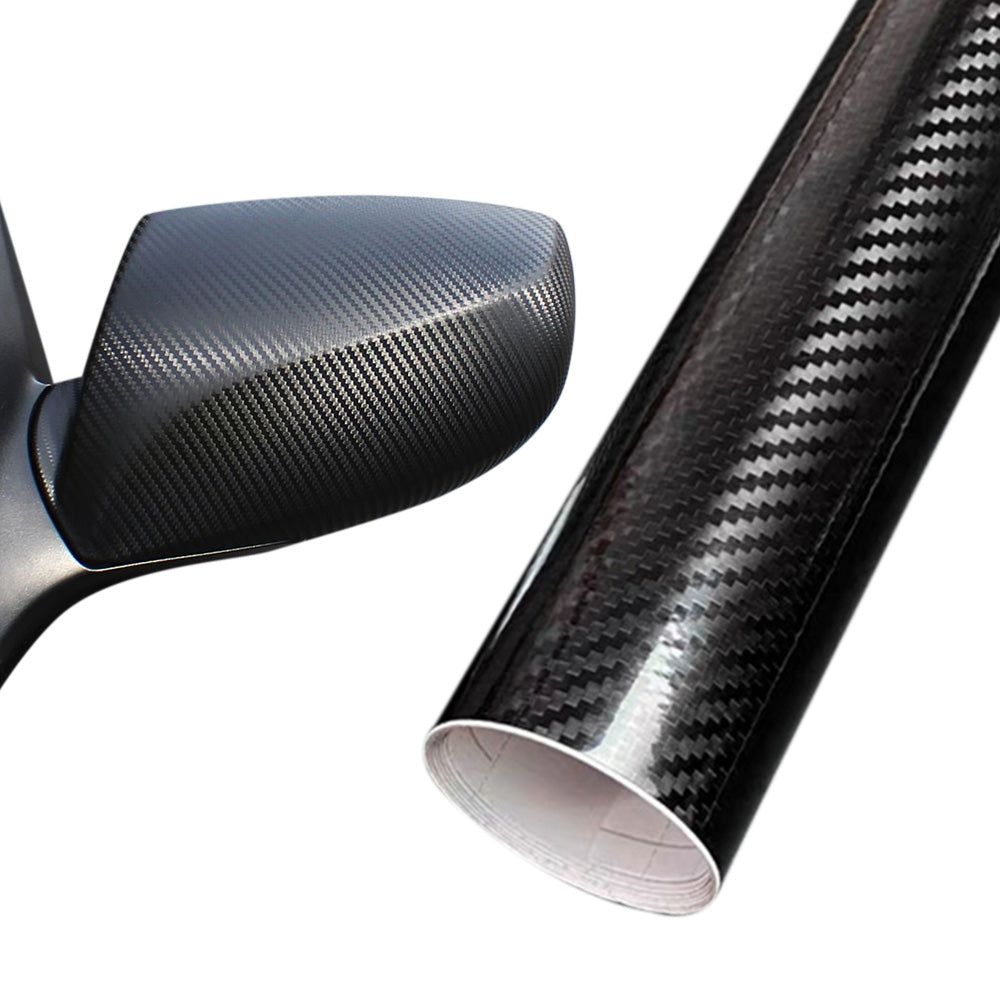 5D Car Carbon Fiber Vinyl Wrap Roll Carbon Fibre Car Stickers for Car Motorcycles