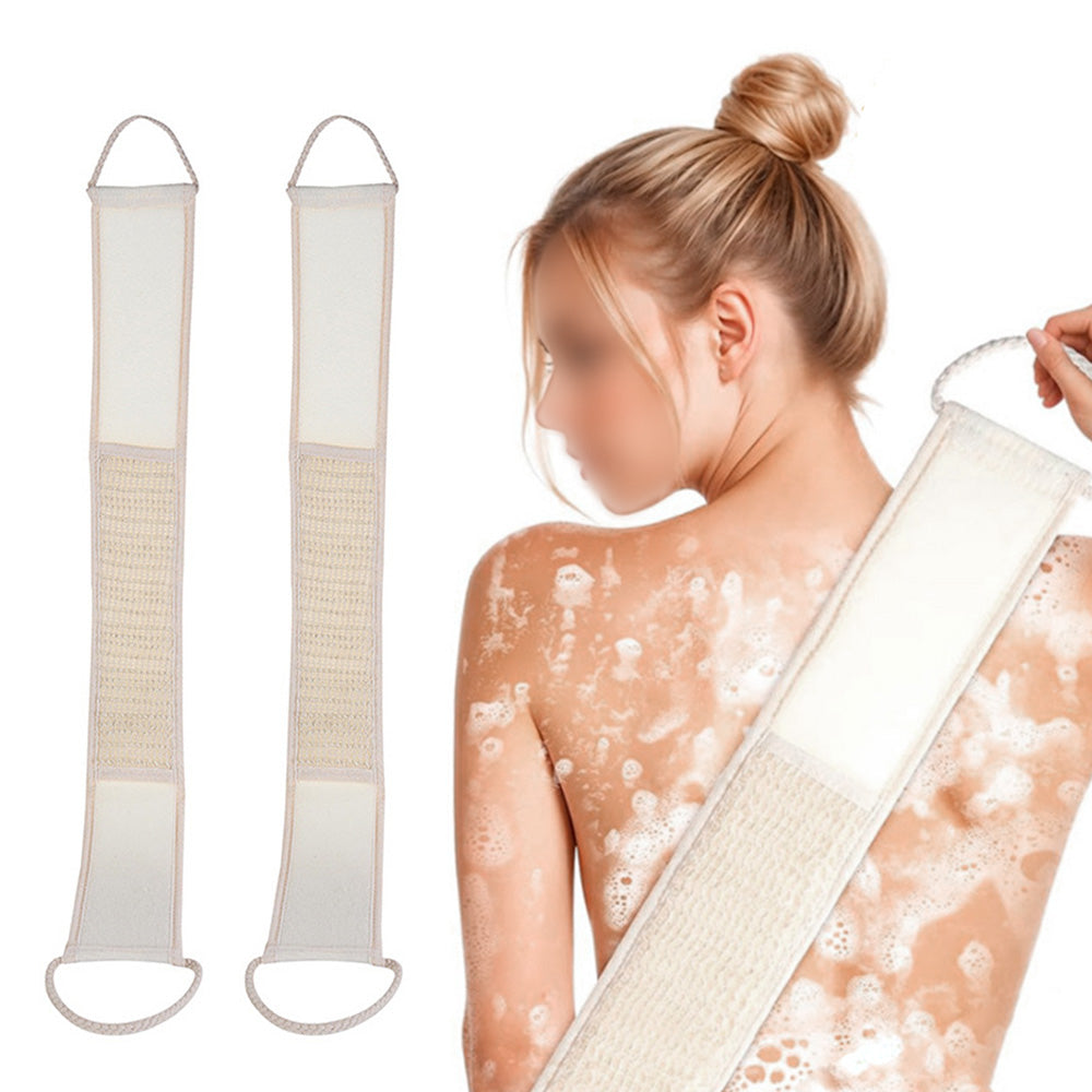 2Pcs Loofah Back Scrubbers for Shower Exfoliating Body Scrubber