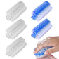 6Pcs Double Sided Nail Brushes Manicure Pedicure Cleaning Scrub Brush Set
