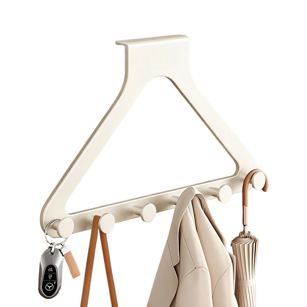Over The Door Hook Rack Heavy Duty Door Back Hanging Hook Storage Organizer No Drill