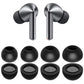 8 Pcs Memory Foam Ear Tips for Samsung Galaxy Buds 4 Pro Black