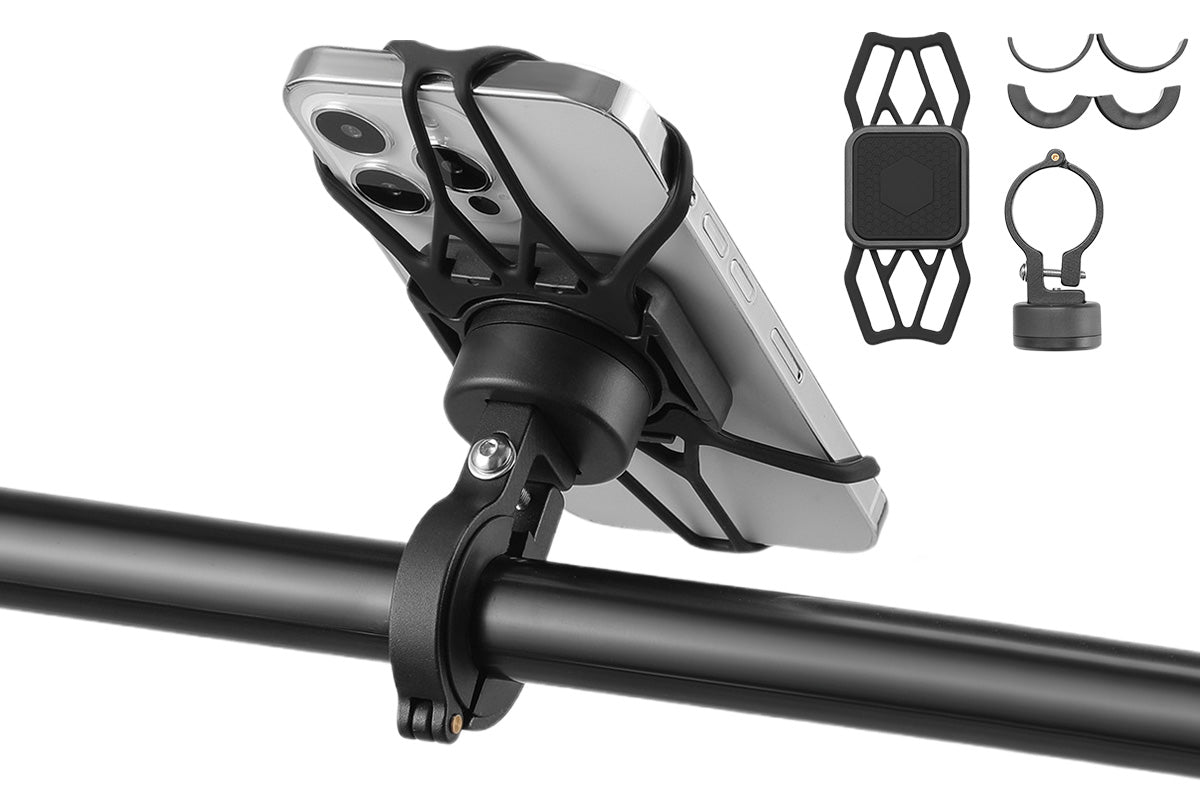 Detachable Bike Phone Holder Universal Bicycle Motorcycle Cell Phone Mount