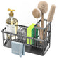 Kitchen Sink Caddy Organizer Steel Storage Soap Brush Holder Faucet Rack