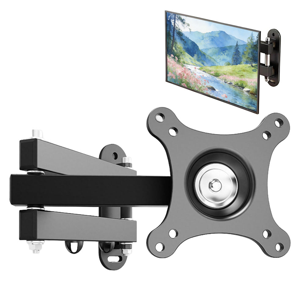 Monitor Wall Mount 360 Degree Swivel for TV Bracket with Extension Arm