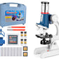 Microscope Kit Magnification Science Experiment Toy for Little Ones Ages 6