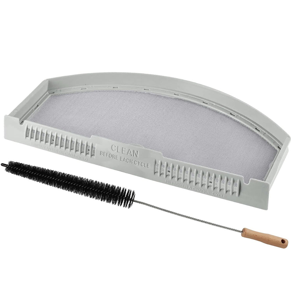 Lint Screen Filter Assembly Replacement for GE WE03X23881 Dryer with Cleaner Kit Brush