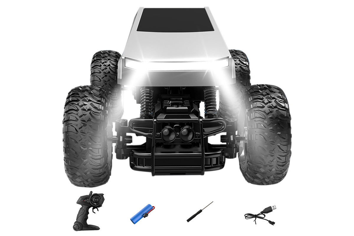 2.4 GHz Amphibious Remote Control Car 4WD All Terrain Off Road Pickup Truck Toy