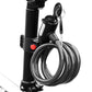 4FT Combination Bike Lock Heavy Duty Anti-Theft Cable Lock for Bicycles