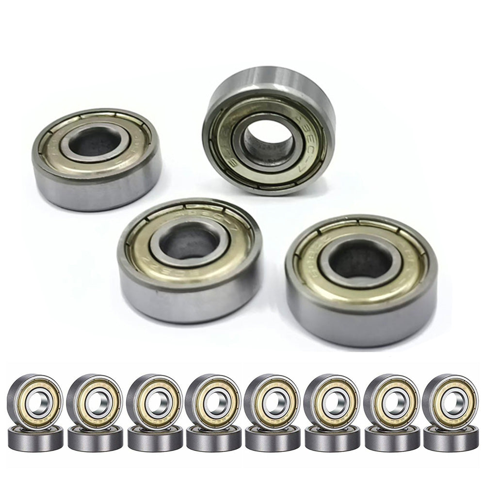 20 Pack Carbon Steel Bearings for 3D Printers Skates Bikes