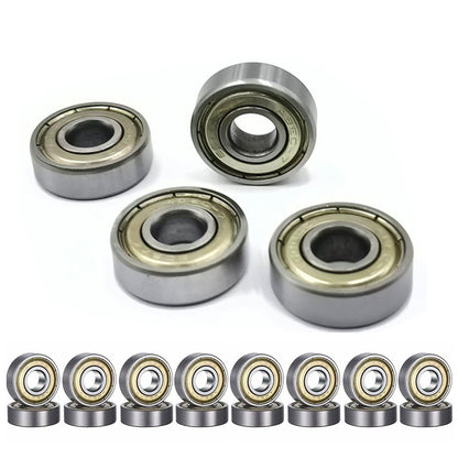 20 Pack Carbon Steel Bearings for 3D Printers Skates Bikes