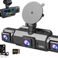 4 Channel Dashcam Front Rear Left Right Car Camera with App Control