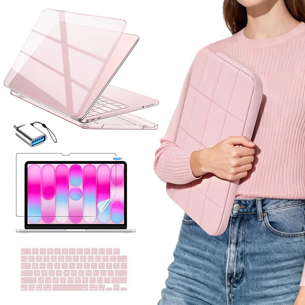 5 Piece Protective Accessory Set for MacBook Neo 13 Inch A3404 2026