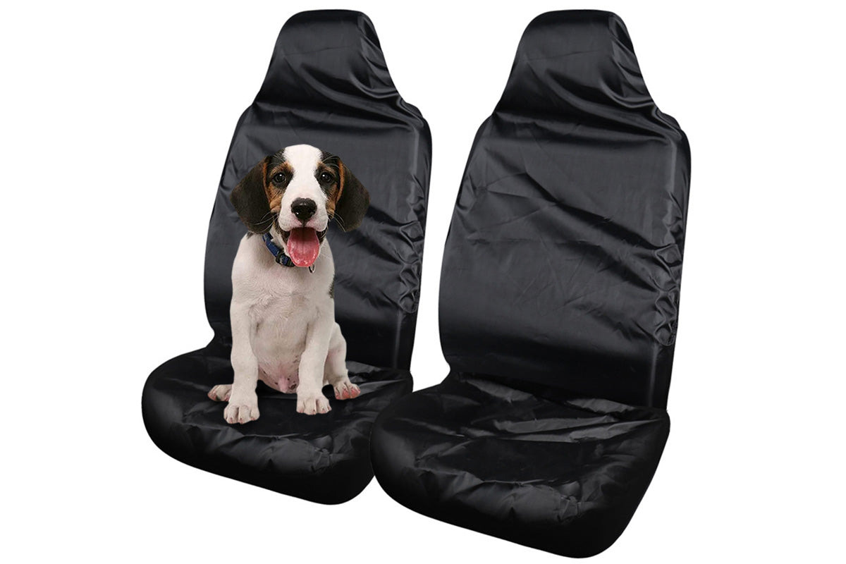 Universal Car Front Seat Covers Pair Waterproof Easy Clean Seat Protectors