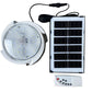 Solar Powered Pendant Light with Remote Ceiling Lamp for Indoor Outdoor Barn Shed Gazebo Garage
