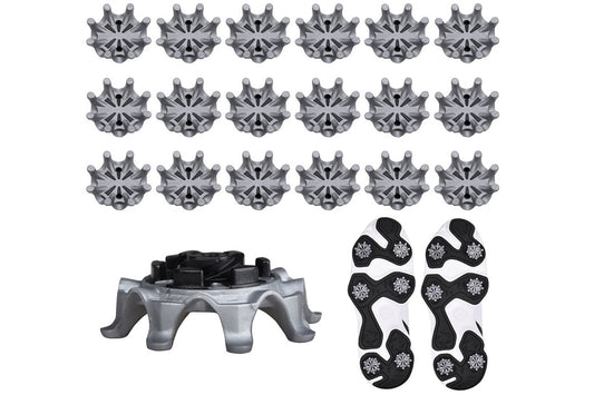 18PCS Screw Golf Shoe Spike Set Fast Twist Studs Cleats For Lawn Cricket Shoe Player Lover