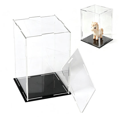 Acrylic Display Case Stackable Clear Dustproof Display Box for Cars Figures Model