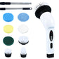 Electric Spin Scrubber Cordless Cleaning Brush Scrubber With 8 Replaceable Brush Heads