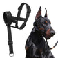 Adjustable Dog Head Collar with Padded Nose Loop for Training