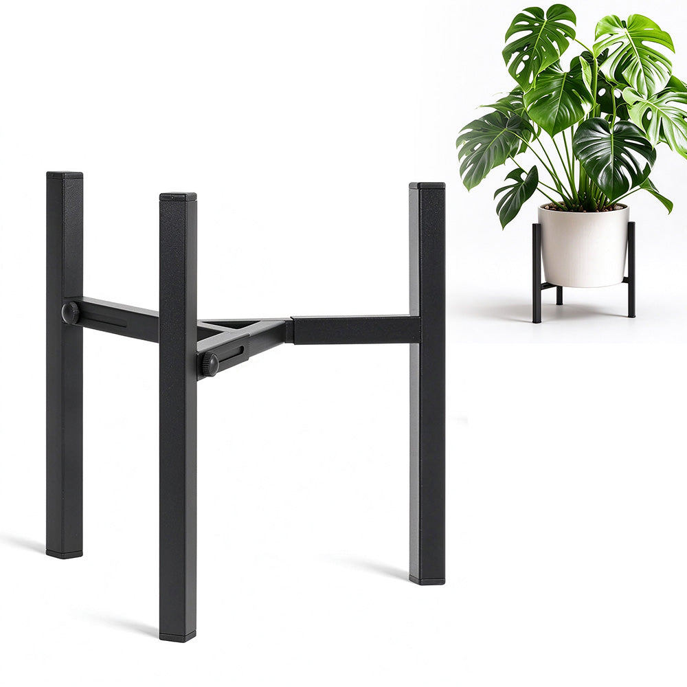 Adjustable Metal Plant Stand for 20.32 to 30.48 cm Flower Pots