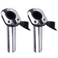 2Pcs Stainless Steel Fishing Rod Holder 30 Degree Flush Mount for Boat