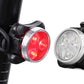 2Pcs USB Rechargeable Bike Lights Front and Rear LED Set