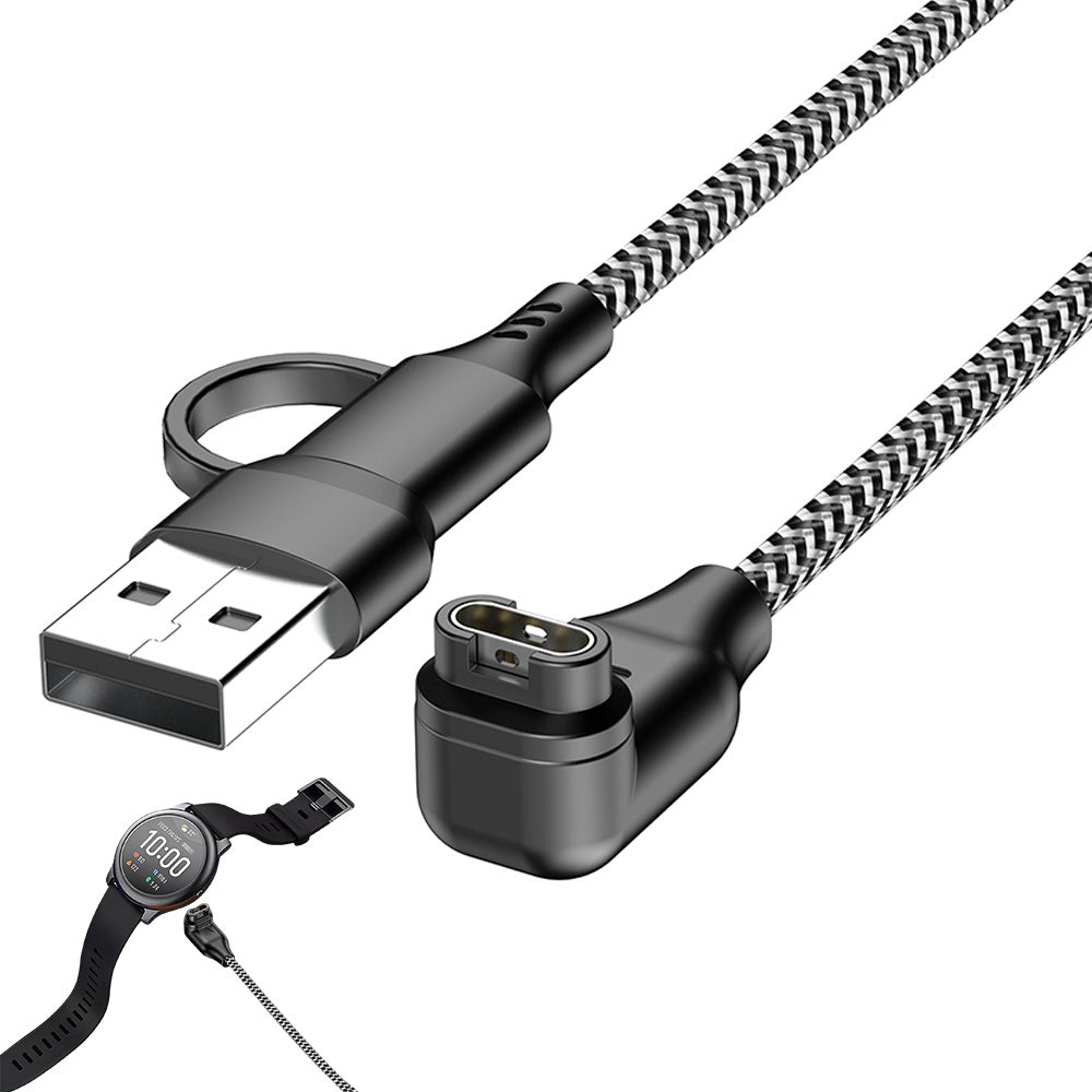 2 in 1 Charging Cable for Garmin Fenix Venu Forerunner USB A and C Ports