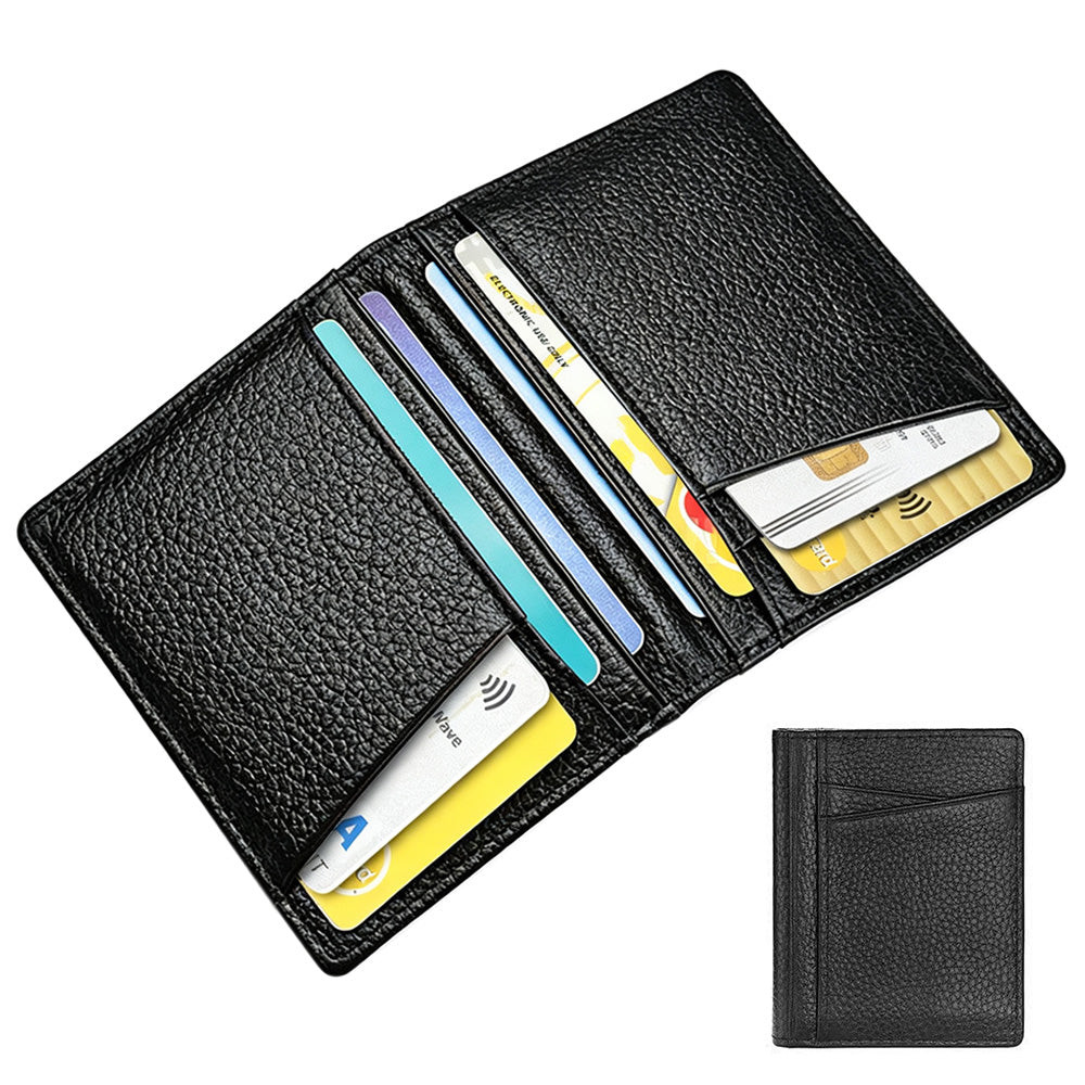 PU Leather Card Holder Slim Credit Card Organizer for Men Women