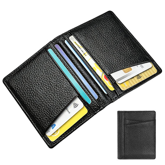 PU Leather Card Holder Slim Credit Card Organizer for Men Women
