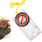 Professional Map Scale Compass Multifunctional Map Ruler Outdoor Navigation