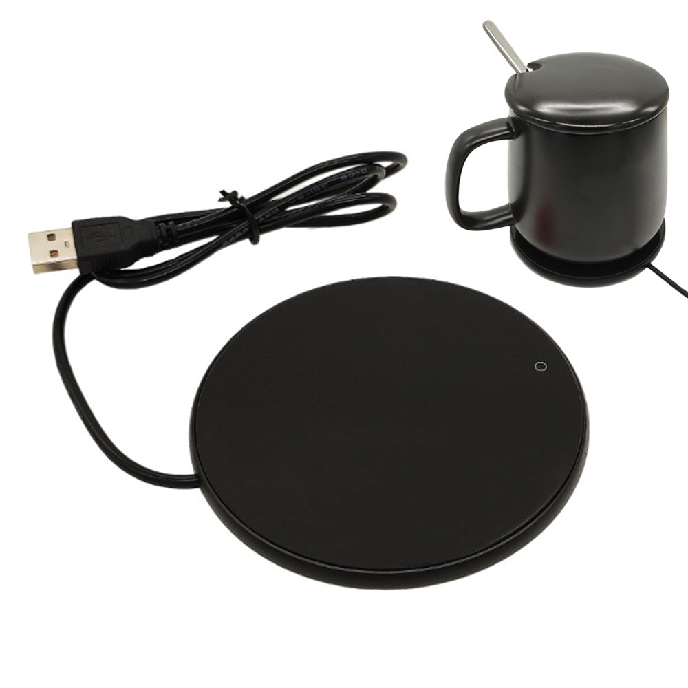 USB Electronic Coffee Mug Warmer Cup Tea Milk Beverage Pad Plate for Office Home Use