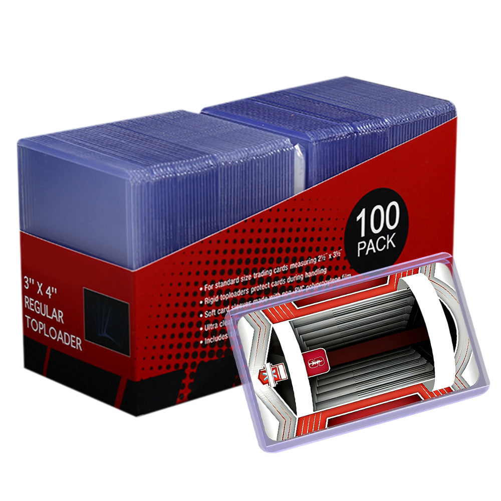 100 Pack 35PT Top Loader Card Protector