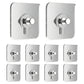 10 Pcs Invisible Picture Hooks No-Drill Self-Adhesive Wall Hangers for Frames