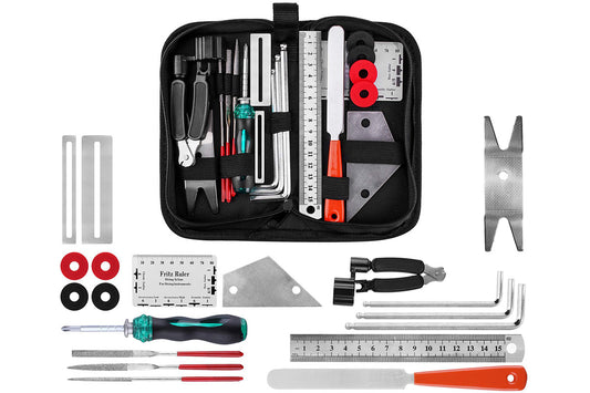 20PCS Luthier Guitar Care Kit Repair Maintenance Tool Set for Guitar Players