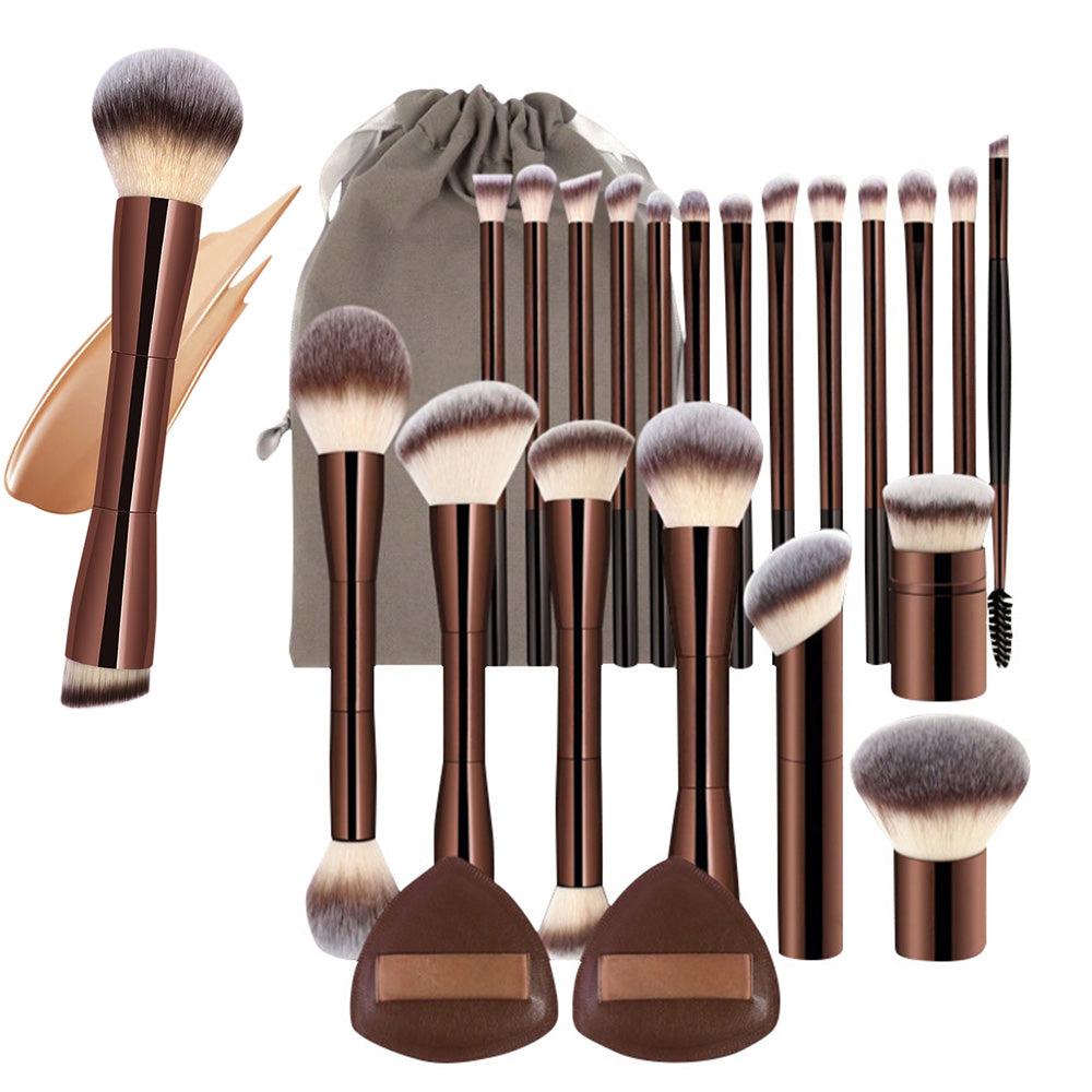 20Pcs Makeup Brushes Set Include Eyeshadow Brush Concealer Brush Foundation Brush